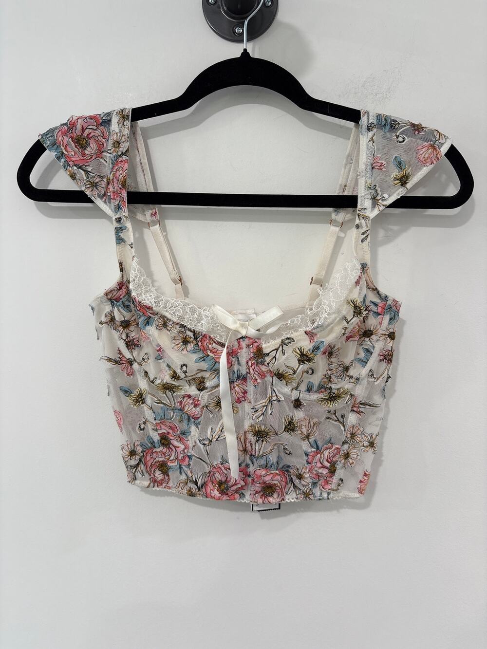 Victoria’s Secret Floral Bustier Size 32D